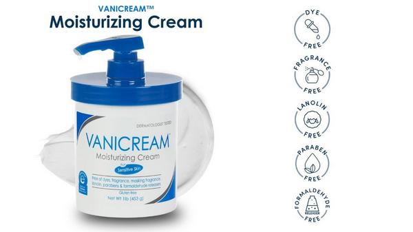 VANICREAM Moisturizing Cream with Pump for Sensitive Skin #5