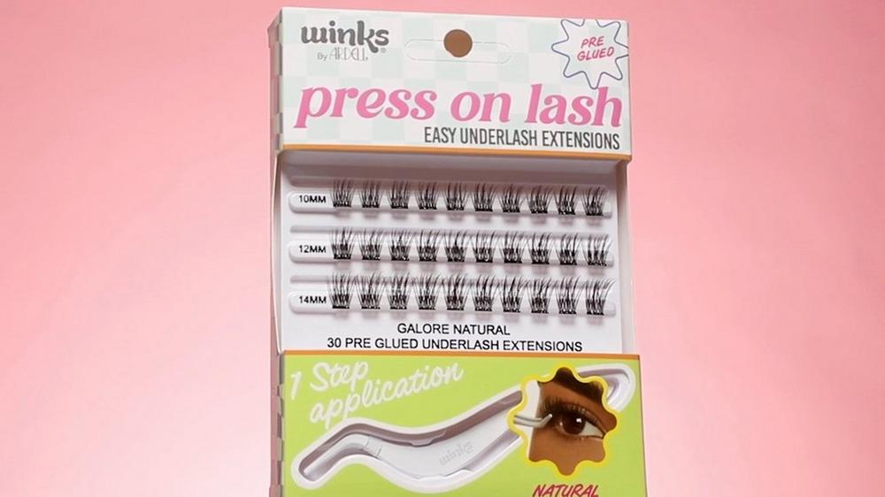 Winks Press On Underlash Extensions, Galore Natural
