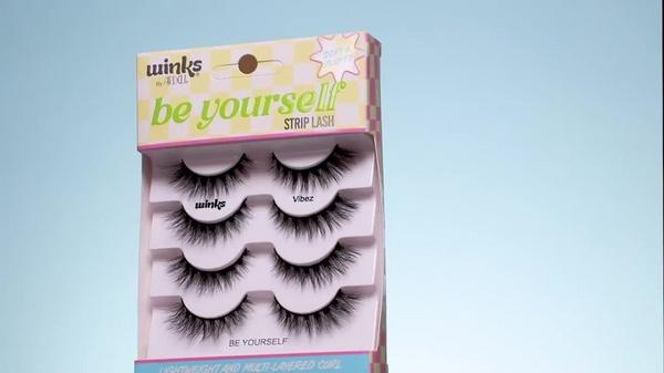 Ardell Winks Be Yourself Vibez, Black Strip Lash #9