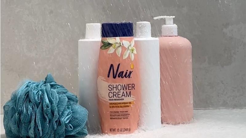 Shower Cream Hair Remover with Moroccan Argan Oil