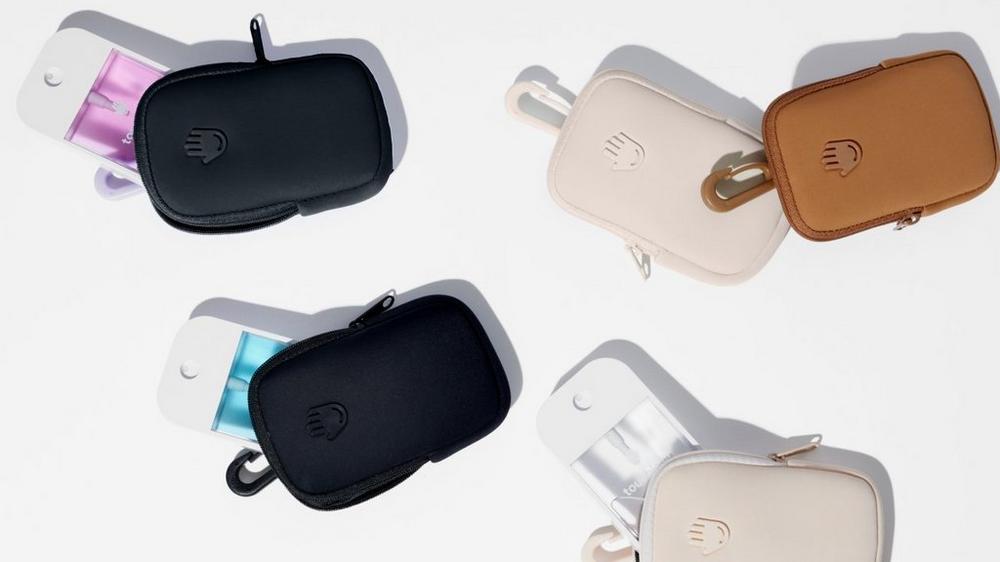 Black Touchette Pouch