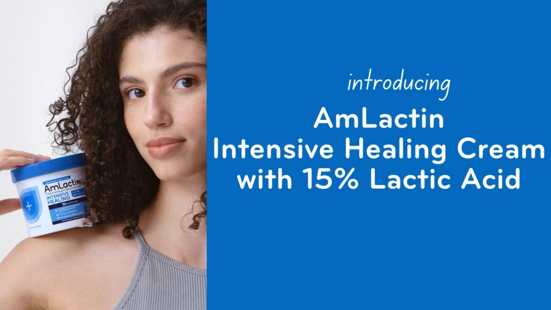 AmLactin Ultra Smoothing Intensely Hydrating Cream with 15% Lactic