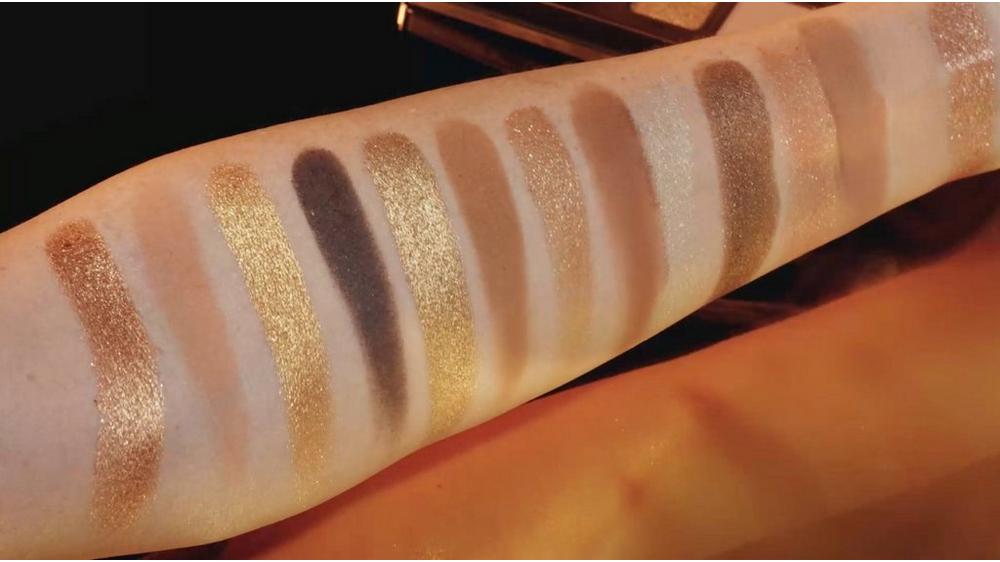 Golden Eyeshadow Palette