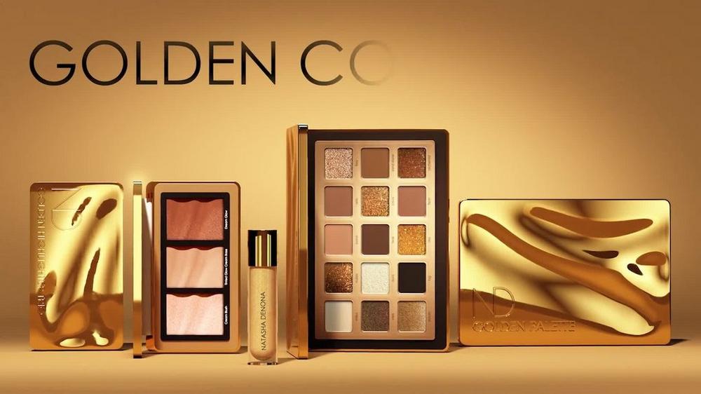 Golden Eyeshadow Palette