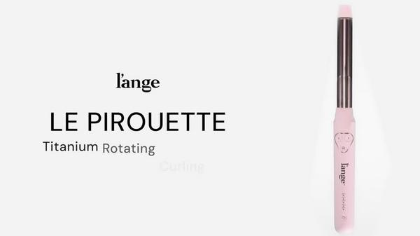 L'ange Le Pirouette Titanium Rotating Curling Iron #4