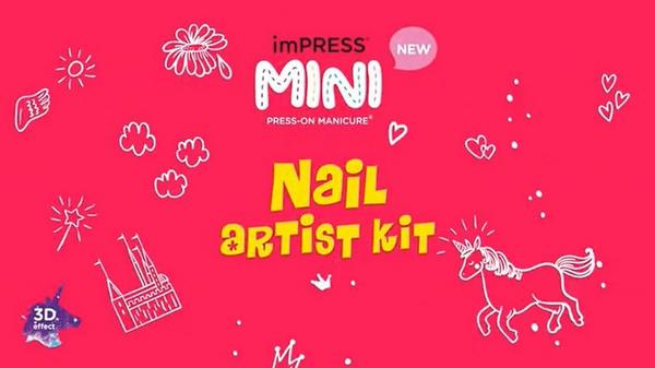 Kiss imPRESS Mini Press-On Nails Nail Artist Kit #8