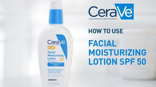 CeraVe AM Facial Moisturizing Lotion SPF 50 #9