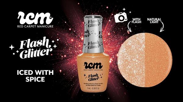 Red Carpet Manicure Flash Glitter Special Effect Gel Polish #6