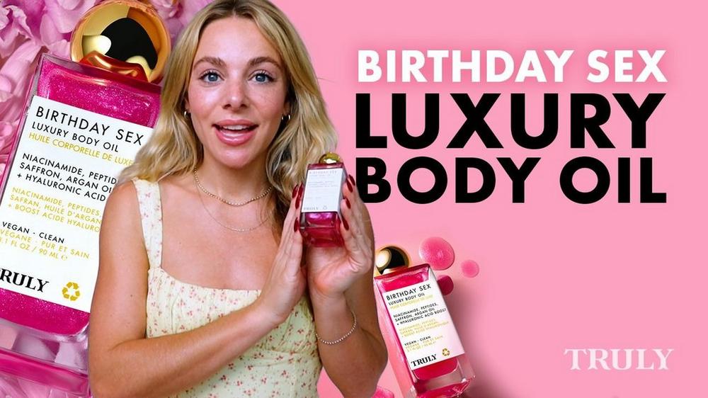 Birthday Sex Body Oil
