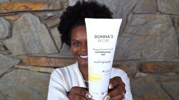 DONNA'S RECIPE Whipped Vanilla Cream Curl Enhancing Gel #8