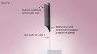 Diane Carbon Pin Tail Precision Styling Comb #7
