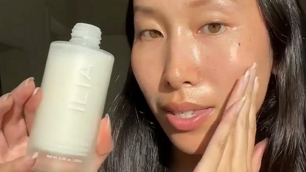 ILIA Travel Size The Base Face Milk Lightweight Moisturizer with Hyaluronic Acid #10