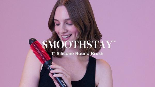 Revlon SmoothStay 1" Coconut Oil-Infused Round Brush #8