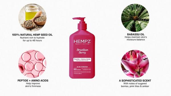 Hempz Brazilian Berry Body Moisturizer With Peptide & Amino Acids #8