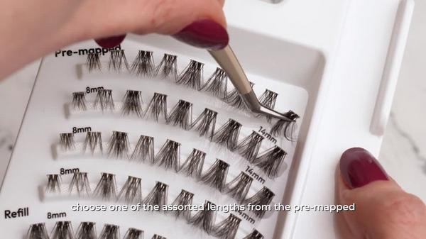 Kiss Lash Atelier Individual Lash Extension Kit #8