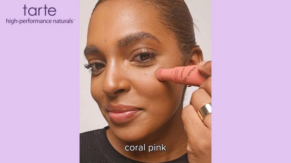 Satin Blush Tape Liquid Blush - Satin Coral Pink