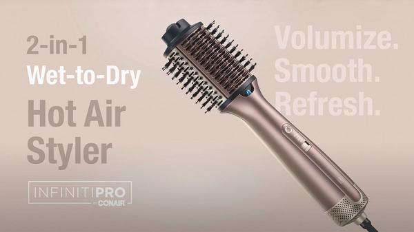 Conair InfinitiPRO 2-in-1 Wet-to-Dry Hot Air Styler #8