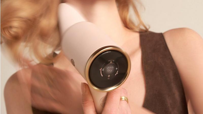 Aire IQ Intelligent Hair Dryer - Satin Blush