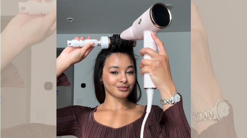 Aire IQ Intelligent Hair Dryer - Satin Blush