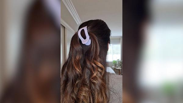 Kitsch Medium Cloud Flat Claw Clip #8