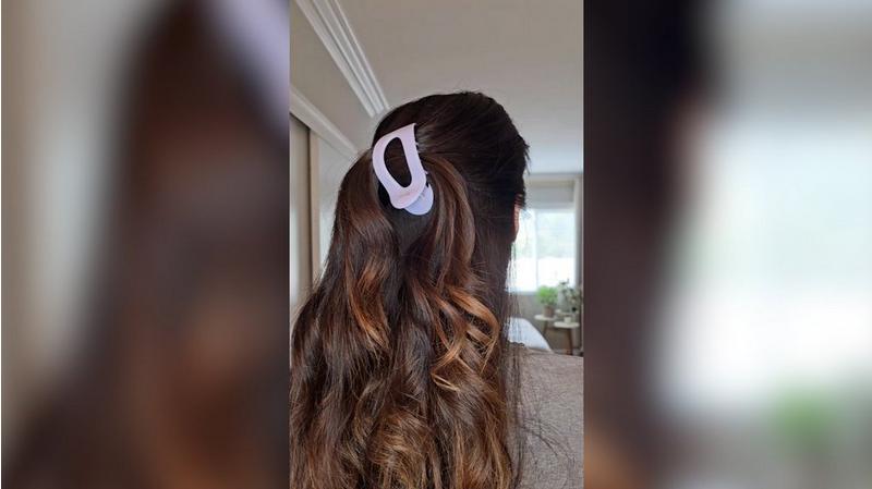 Kitsch Medium Cloud Flat Claw Clip #8