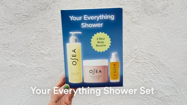 OSEA Your Everything Shower 3 Step Body Routine #7