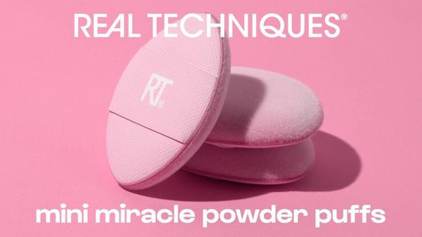 Real Techniques Mini Miracle Powder Puff Trio #8