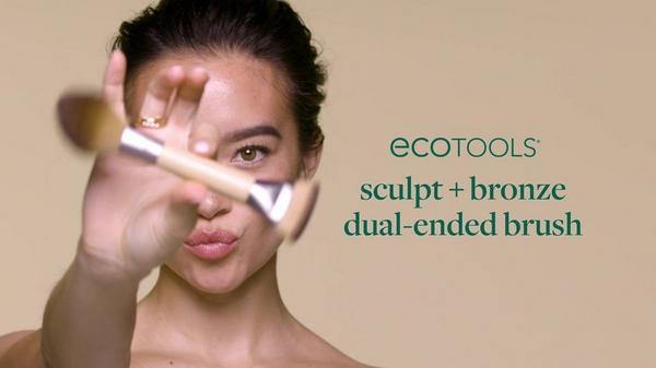 EcoTools Sculpt + Bronze Dual-Ended Brush #8