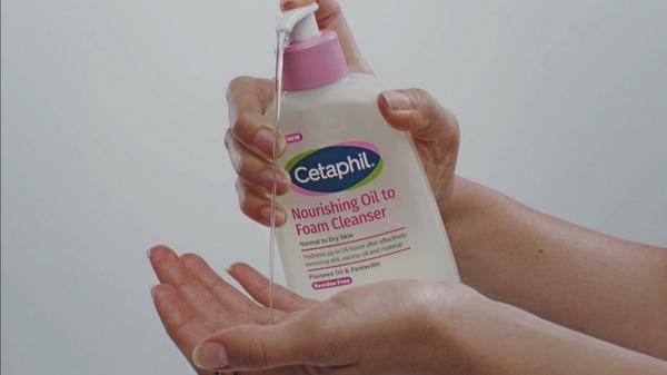 Cetaphil Nourishing Oil to Foam Cleanser Face Wash for Sensitive Skin #9