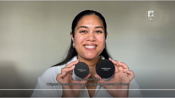 bareMinerals ORIGINAL Talc-Free Pressed Powder Foundation Mineral SPF 15 #10