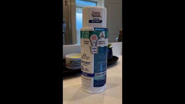 GuruNanda Dual Barrel Whitening Mouthwash #9