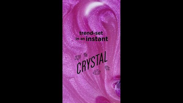 Sally Hansen Insta-Dri Crystal Nail Polish Collection #9