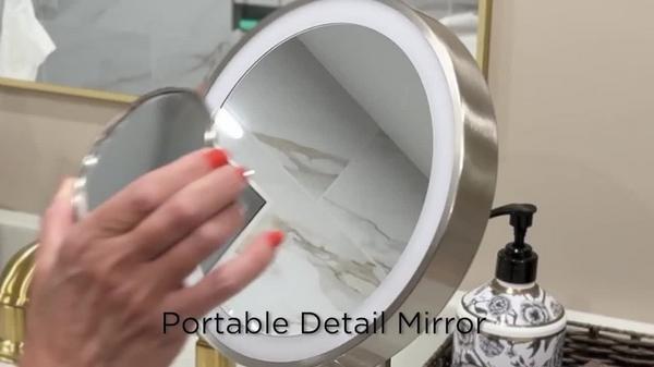 iHome MAGNIFYMINI 10x Magnification Portable Detail Mirror #9