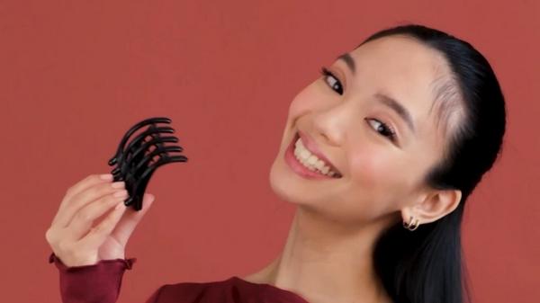 Wet Brush Iridescence Icon Flat Lay Claw Clips 2ct #8