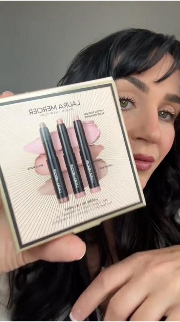 Laura Mercier Crème de la Crème Mini Caviar Stick Eye Shadow Trio #10