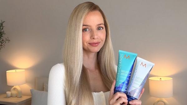 Moroccanoil Blonde Perfecting Purple Shampoo #8