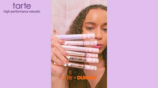 Tarte tarte x Dunkin' Vanilla Icing Maracuja Juicy Lip Plump Shimmer Glass #9