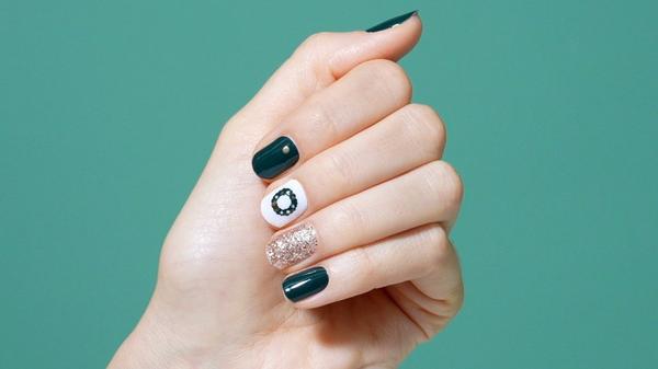 Dashing Diva Gloss Ultra Shine Gel Nail Strips, Cottage Charm #6