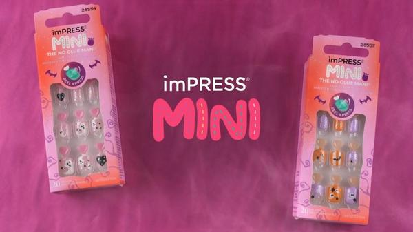 Kiss imPRESS Mini Halloween Press On Nails - Oh My Gourd #7
