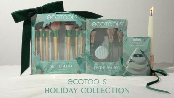 EcoTools 'Tis The Sea-Son Brush + Puff Gift Set #8