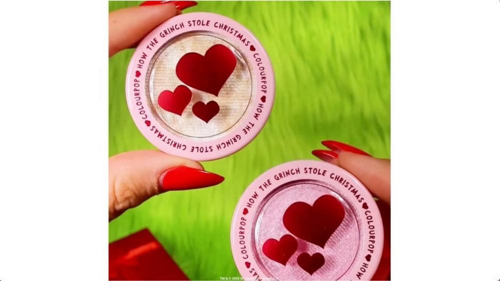 ColourPop x The Grinch Change of Heart Super Shock Highlighter Kit
