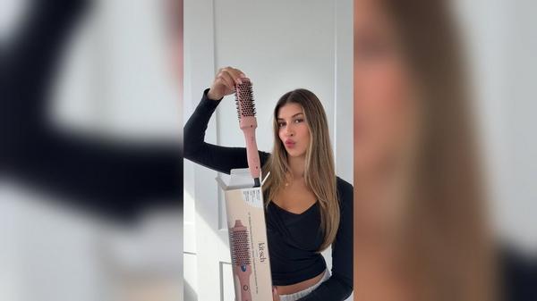 Kitsch Medium Thermal Round Brush #7