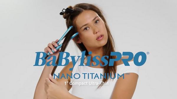 BaBylissPRO 1" Compact Ultra-Thin Flat Iron #9