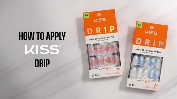 Kiss Drip Medium Press On Nails #9
