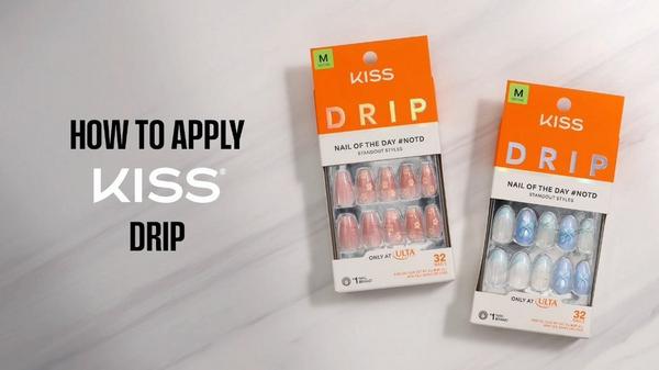 Kiss Drip Medium Press On Nails #9