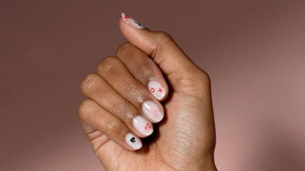 Dashing Diva Magic Pick Nail Stickers, Secret Love Letter #5