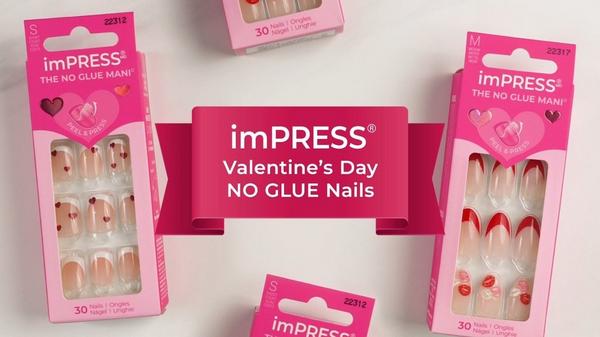 Kiss imPRESS Design Valentine's Day Press On Nails #9