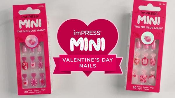 Kiss imPRESS Mini Valentine's Day Press On Nails for Kids #9