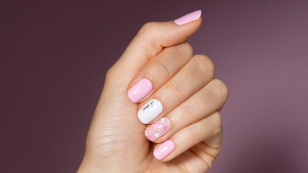 Dashing Diva GLOSS, Gel Nail Polish Strips, Heart to Heart #6