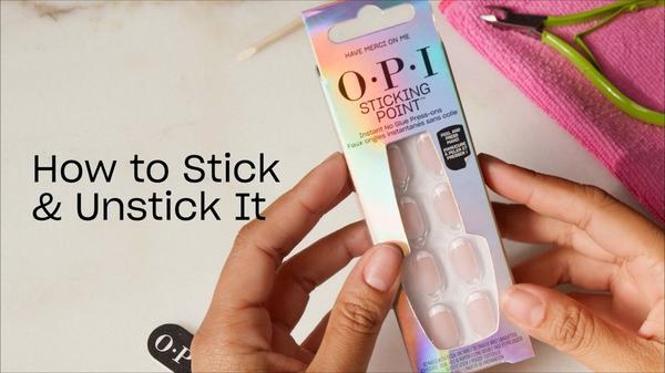 OPI Sticking Point Press On Nails #9
